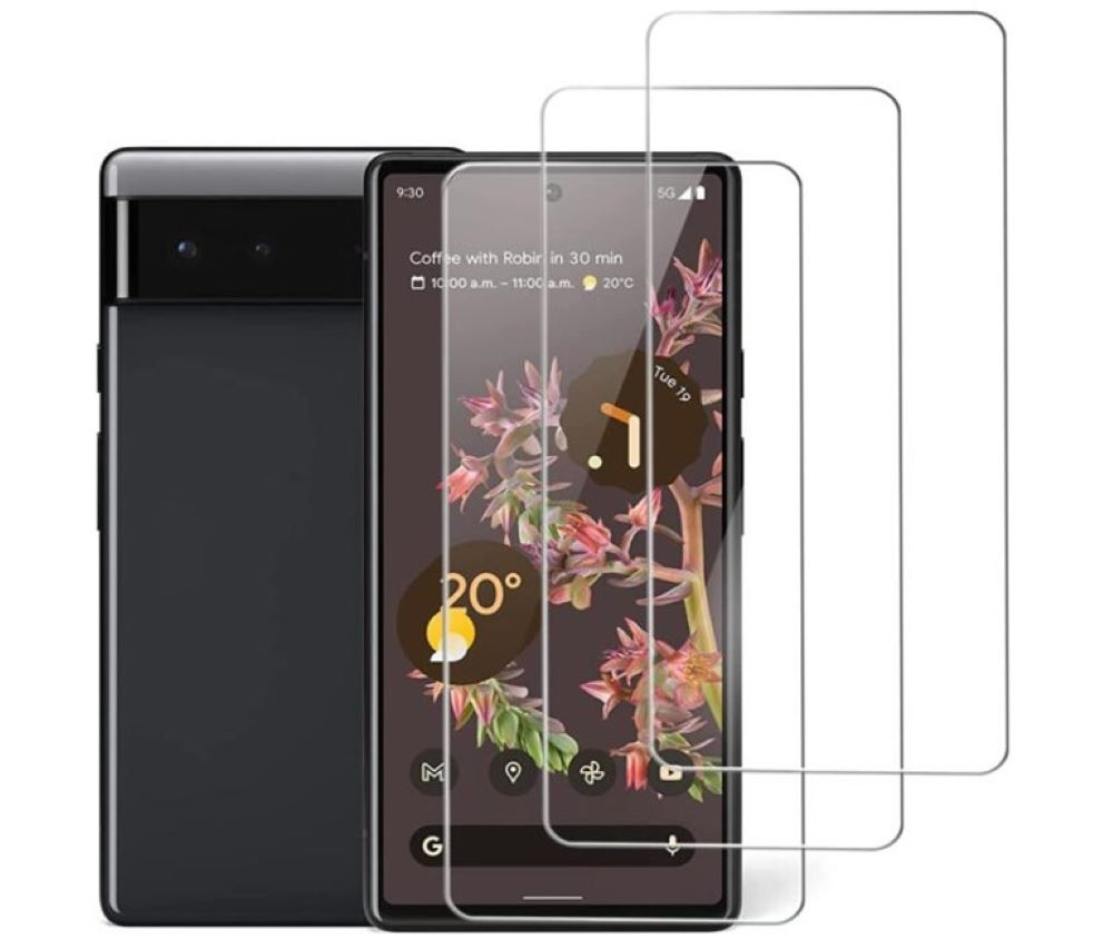 JLC Google Pixel 6A 2D Tempered Glass Screen Protector 2 PACK