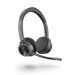 POLY 218478-01 headphones/headset Wireless Head-band Office/Call center USB Type-C Bluetooth Black