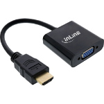 InLine Converter Cable HDMI to VGA, with Audio