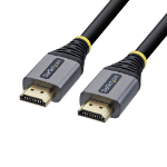StarTech.com 25ft (7.6m) Premium Certified High Speed HDMI Cable, 4K 60Hz/1440p 144Hz, HDMI 2.0 Cable with HDR10/ARC, 18Gbps, 4K HDMI Cord for Monitor/TV/Display, High-Flex TPE Jacket
