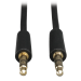 Tripp Lite P312-001 audio cable 11.8" (0.3 m) 3.5mm Black