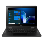 Acer TravelMate Spin B3 TMB311R-31-C77U N4020 Hybrid (2-in-1) 29.5 cm (11.6") Touchscreen HD Intel® Celeron® 4 GB DDR4-SDRAM 128 GB SSD Wi-Fi 5 (802.11ac) Windows 10 Pro Education Black
