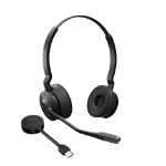 Jabra Engage 55 Headset Wireless Head-band Office/Call center USB Type-C Black