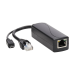 Tripp Lite NPOE-SPL-G-5VMU cable gender changer RJ-45 RJ-45, Micro-USB Type-B Black