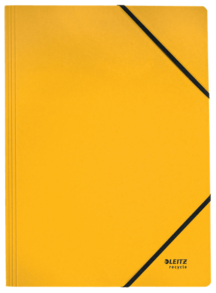 Image of Leitz 39080015 folder Cardboard Yellow A4