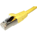 Cablenet 5m Cat5e RJ45 Yellow U/UTP PVC 24AWG Flush Booted X over Patch Lead