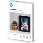 HP Advanced Glossy Photo Paper-100 sht/10 x 15 cm borderless