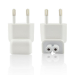 CoreParts MSPA4258 power plug adapter Type C (Europlug) White