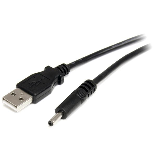Image of StarTech.com USB to 3.4mm power cable - Type H barrel - 2m