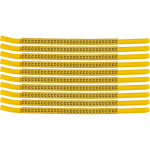 Brady SCNG-18-C cable marker Black, Yellow Nylon 300 pc(s)