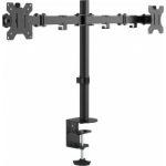 Vision VFM-DPD2B monitor mount / stand 68.6 cm (27") Desk Black