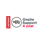 Lenovo Onsite Upgrade - Extended service agreement - parts and labour (for system with 1 year on-site warranty) - 4 years (from original purchase date of the equipment) - on-site - for ThinkCentre M90, M90q Gen 2, M90q Gen 3, M90s Gen 2, M90s Gen 3, M90t
