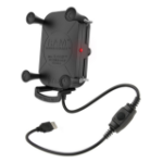 RAM Mounts RAM-HOL-UN12WB-V7M-1 oplader voor mobiele apparatuur Smartphone Zwart USB Draadloos opladen Snel opladen Auto, Buiten