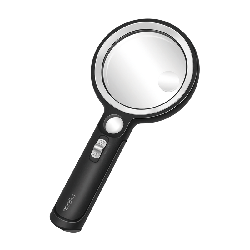 LogiLink LED reading magnifier, 30 LED's, 90mm diameter