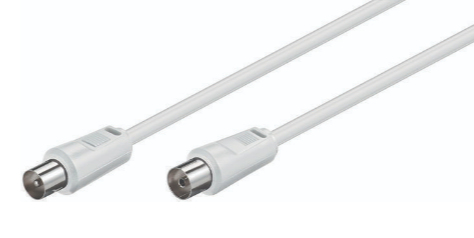 Microconnect COAX005W audio cable 0.5 m White