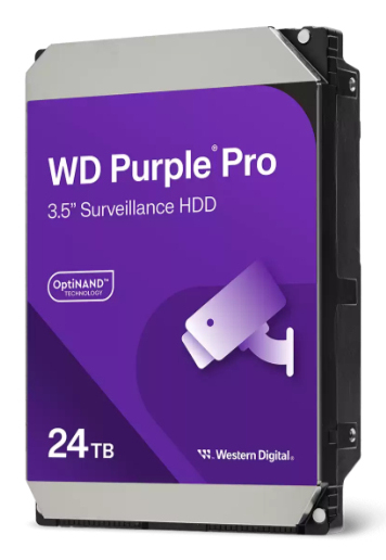 Western Digital Purple Pro WD241PURP internal hard drive 24 TB 7200 RP