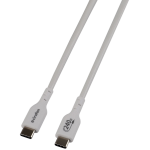 Cirafon CF-CC-TPE-1.3-W mobiltelefonkablar Vit 1,3 m USB C