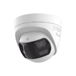 HILOOK Turret IP 8mp/ Imagen Panorámica 180°/ PoE/ IP67/ Audio Bidireccional/ Alarma Visual y Auditiva Integrada / Smart Supplement Light / Micro SD 512 GB -