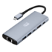 Adesso AUH-4035 laptop dock/port replicator Wired USB 3.2 Gen 2 (3.1 Gen 2) Type-C Aluminum
