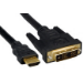 Microconnect HDMI 19 - DVI-D (1m) Black