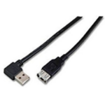 Microconnect 1.8m USB2.0A M-F USB cable USB 2.0 USB A Black  Chert Nigeria