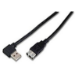 Microconnect USBAAF2ABLACK USB cable USB 2.0 1.8 m USB A Black