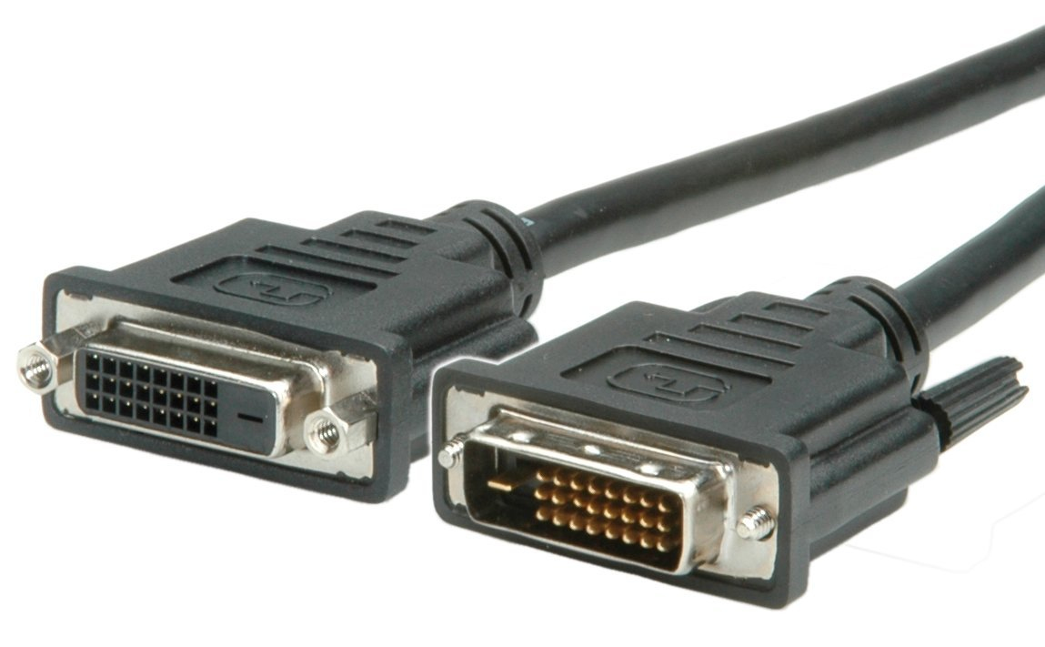 Value Monitor DVI Cable, DVI (24+1), Dual Link, M/F 3.0 m