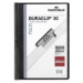 Durable Duraclip 30 report cover PVC Black, Transparent