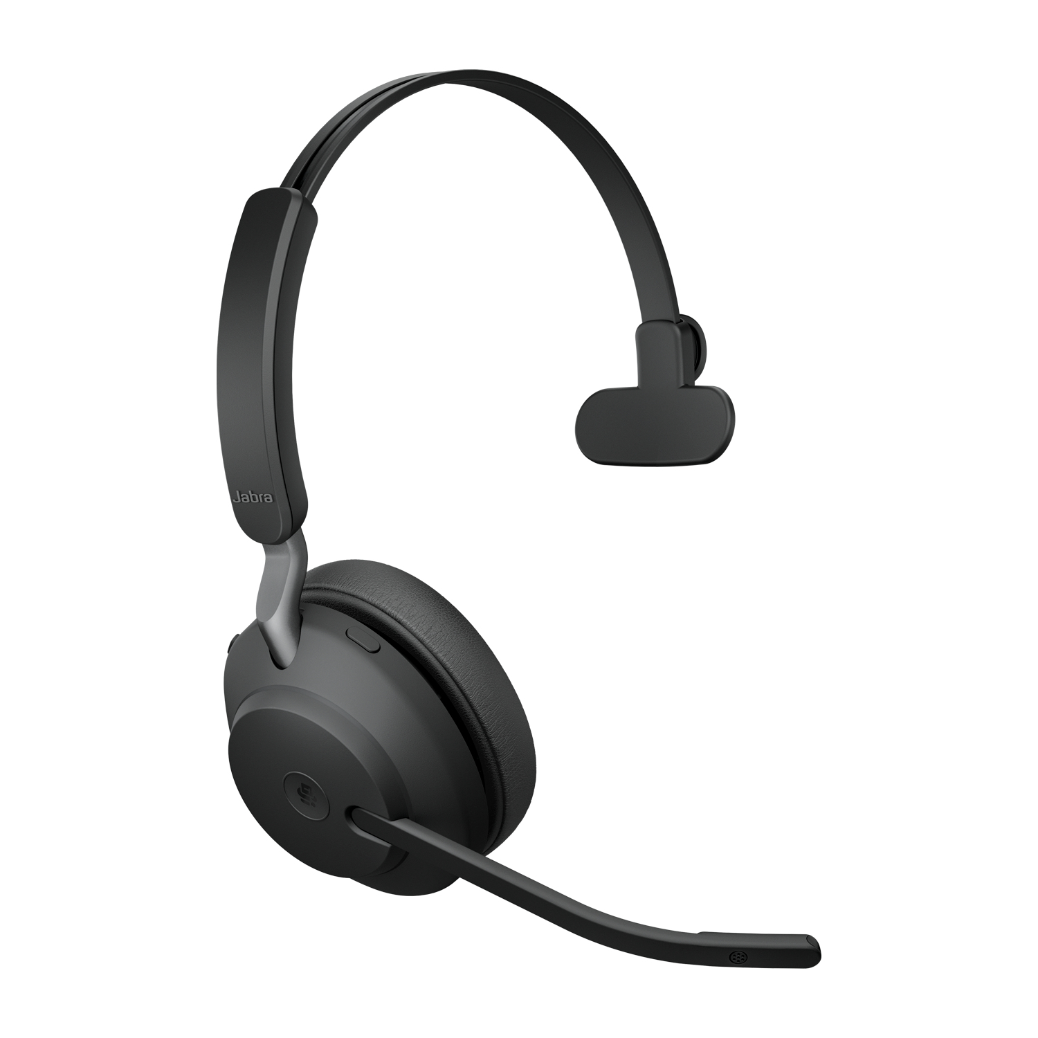 Jabra Evolve2 65 Microsoft Teams Mono Headset USB-A with Charging Stand Black 26599-899-989