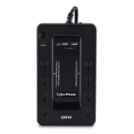 CyberPower SX650U sistema de alimentación ininterrumpida (UPS) En espera (Fuera de línea) 650 kVA 360 W 8 salidas AC