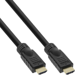 InLine HiD High Speed HDMI Cable w. Ethernet, 4K2K, M/M, golden contacts, 7.5m
