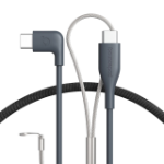 Bouncepad CB-RF-C2C-B USB cable 2 m USB C Black, Grey