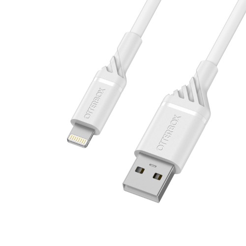OtterBox Cable USB A-Lightning 2M, Cloud Sky White