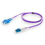 AddOn Networks ADD-SC-LC-1M9SMF-PE InfiniBand/fibre optic cable 1 m OFNR Blue, Purple