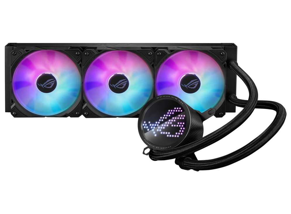 Image of ASUS ROG Ryuo III 360 ARGB Processor Liquid cooling kit 12 cm Black