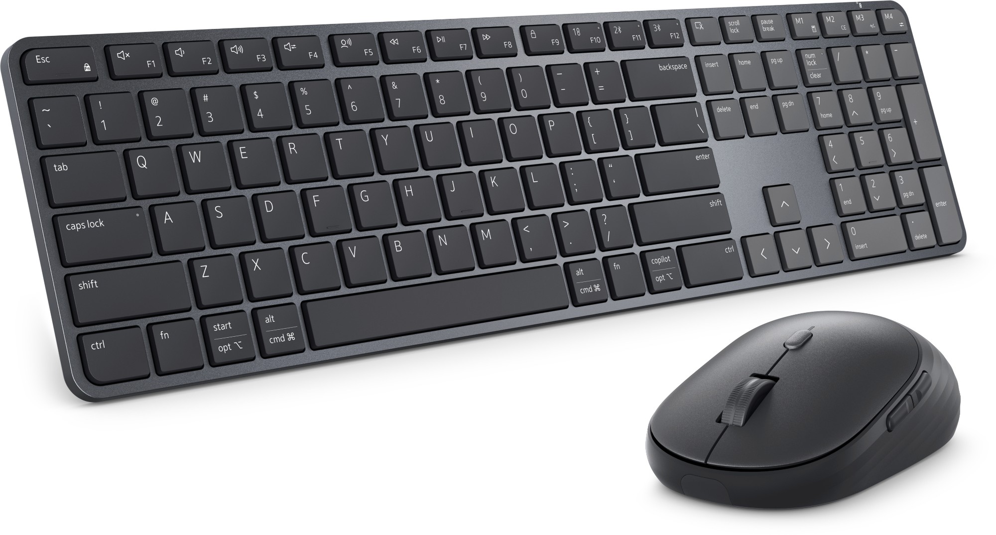 Pro 7 Slim KM726 keyboard Mouse included Home/Office RF Wireless