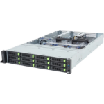 GIGABYTE R263-ZG0-AAL2 LGA 6096 Rack (2U) Black, Steel