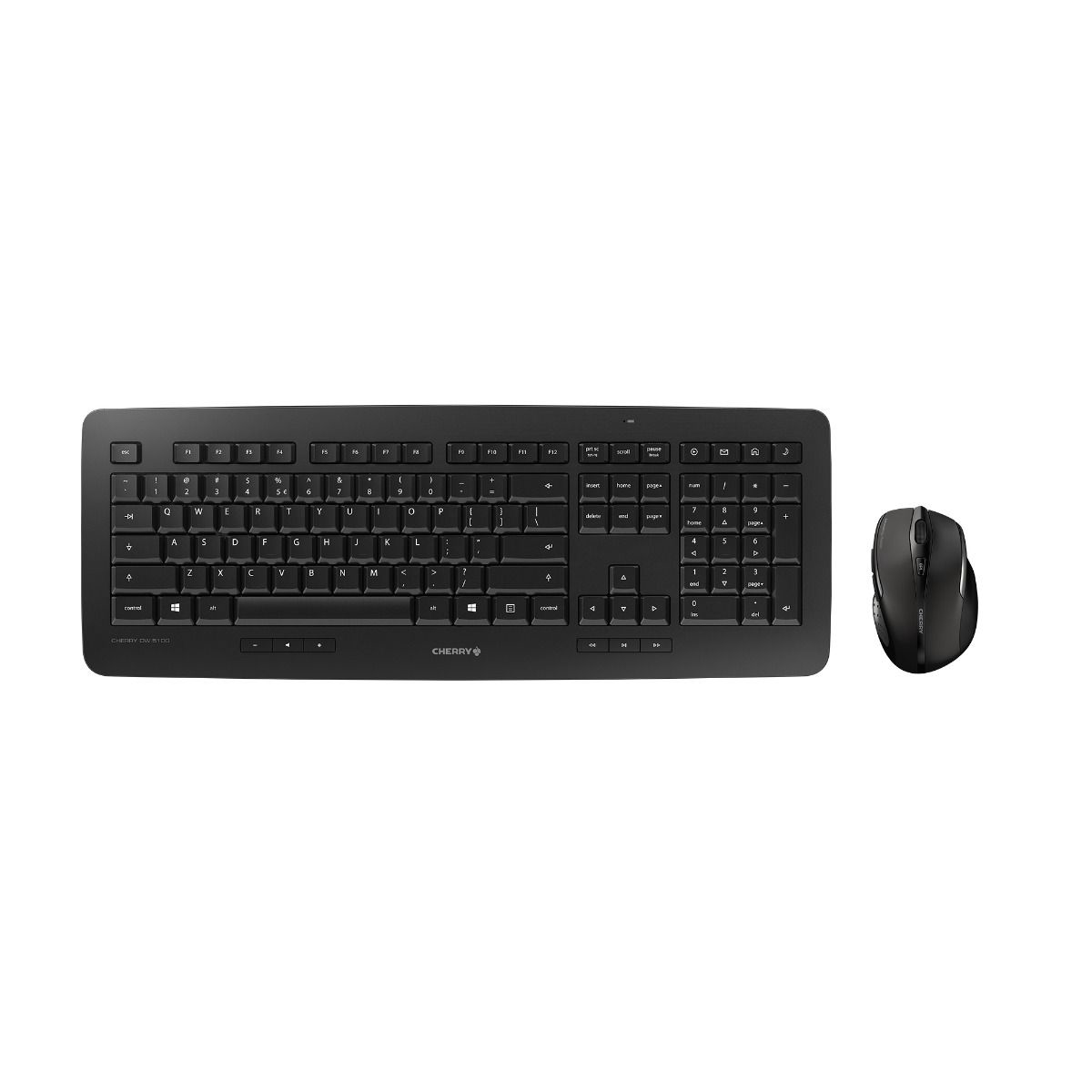 Image of CHERRY DW 5100 keyboard Mouse included RF Wireless Czech,...