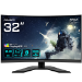 GIGABYTE G32QC A computer monitor 80 cm (31.5") 2560 x 1440 Pixels 2K Ultra HD LED Zwart