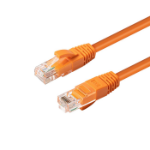 Microconnect MC-UTP6A01O networking cable Orange 1 m Cat6a U/UTP (UTP)