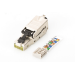 Digitus CAT 6A Field Termination Plug, STP with dust cap, bend relief