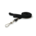 Digital ID 10mm Recycled Black Tubular Breakaway Lanyards with Metal J-Clip (Pack of 100)