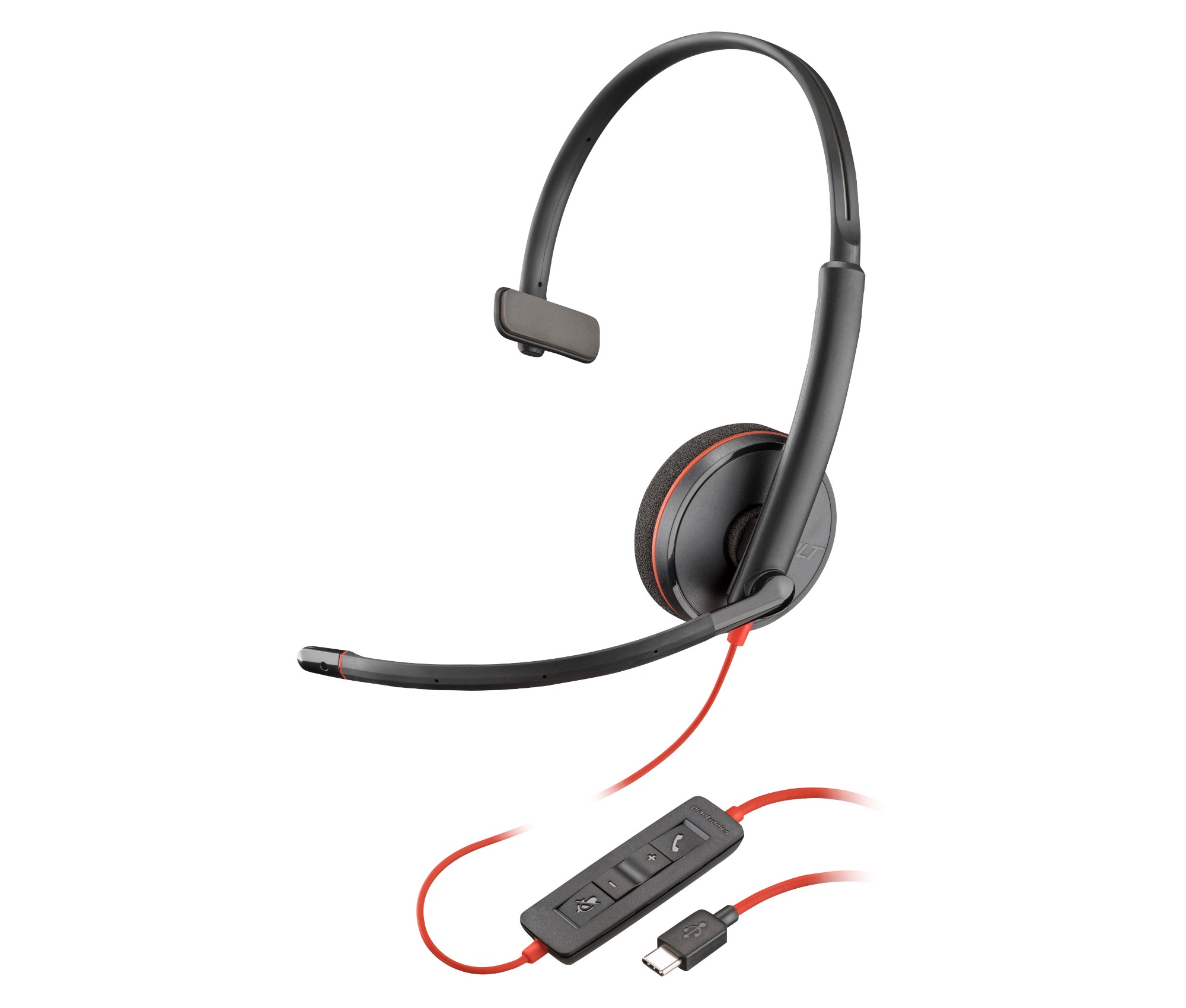 POLY Blackwire 3210 Monaural USB-C Headset (Bulk)