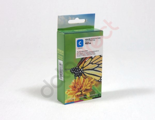 Image of DATA DIRECT HP 951XL Ink Cyan Remanufactured CN046AE