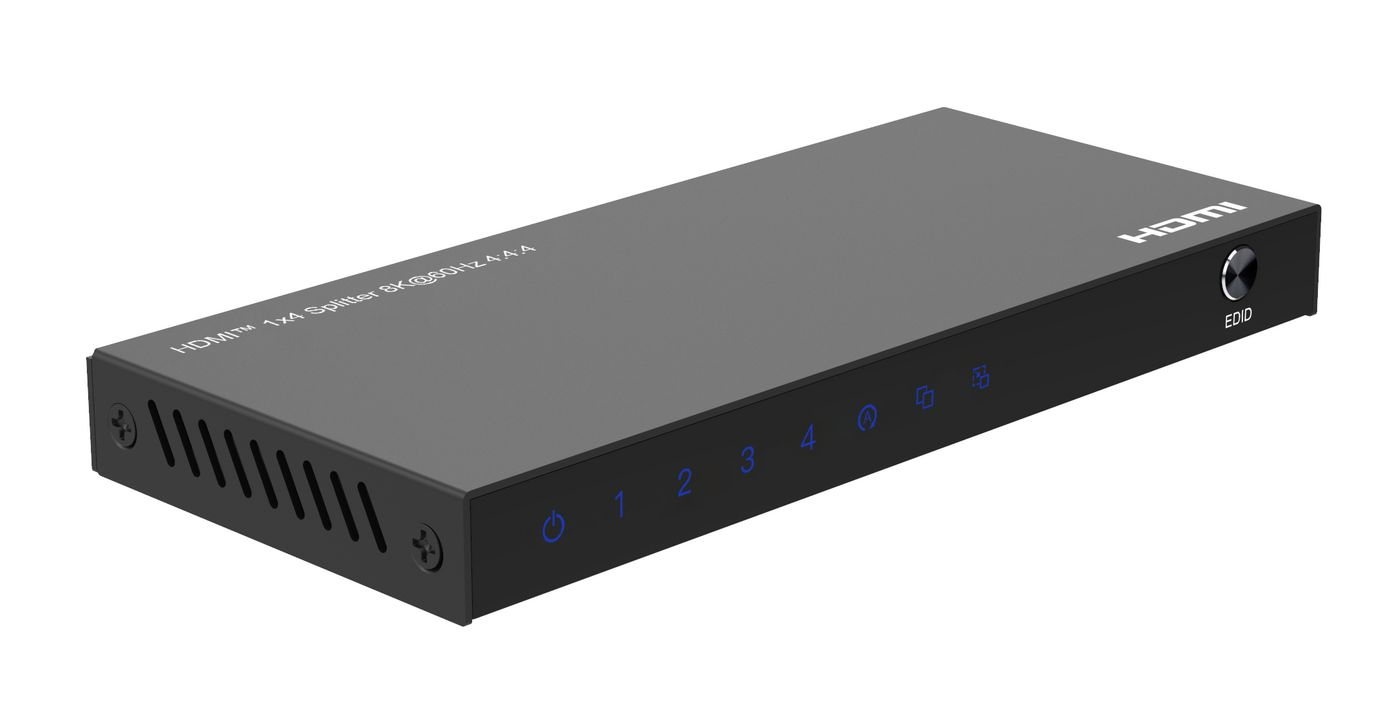 Microconnect MC-HDMISPLITTER0104-8K video splitter HDMI