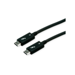 ROLINE 11.02.9043 USB cable USB 3.2 Gen 1 (3.1 Gen 1) 0.5 m USB C Black