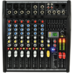 Citronic 170.851UK audio mixer 4 channels 20 - 30000 Hz Black
