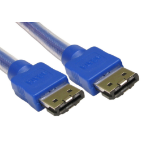 Cables Direct RB-461 SATA cable 1.5 m eSATA Blue