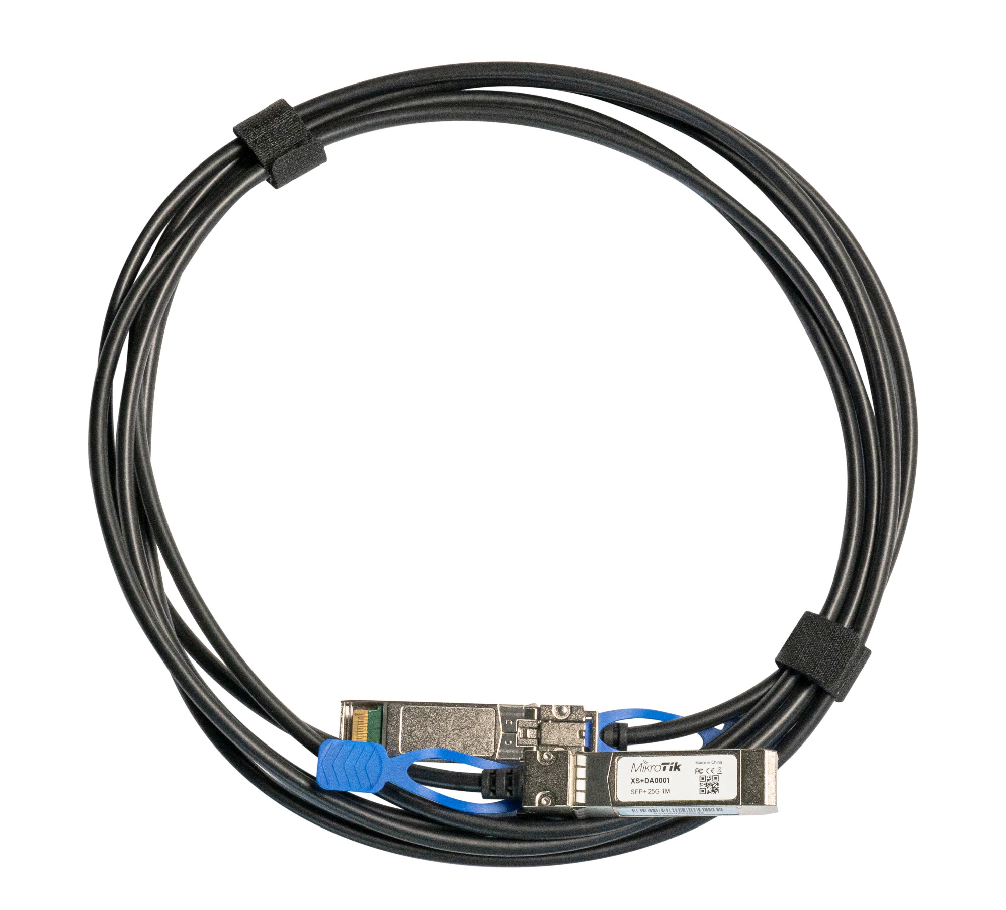 Photos - Cable (video, audio, USB) MikroTik XS+DA0001 InfiniBand/fibre optic cable 1 m SFP/SFP+/SFP28 Bla 