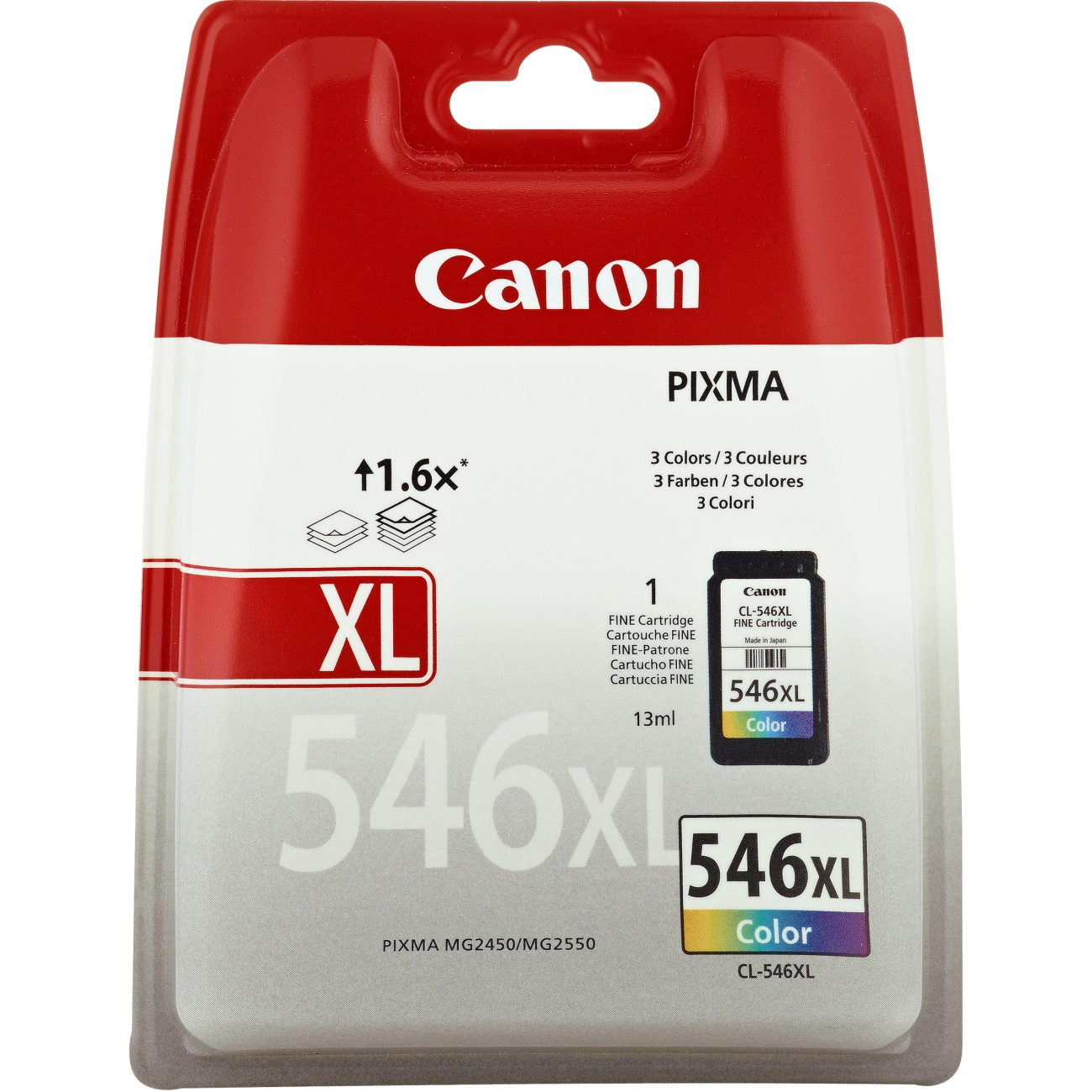 Canon 8288B004/CL-546XL Printhead cartridge color Blister with securit